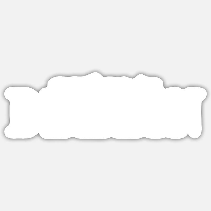 I love Berlin - Sticker size S (10 x 10 cm) - white matte