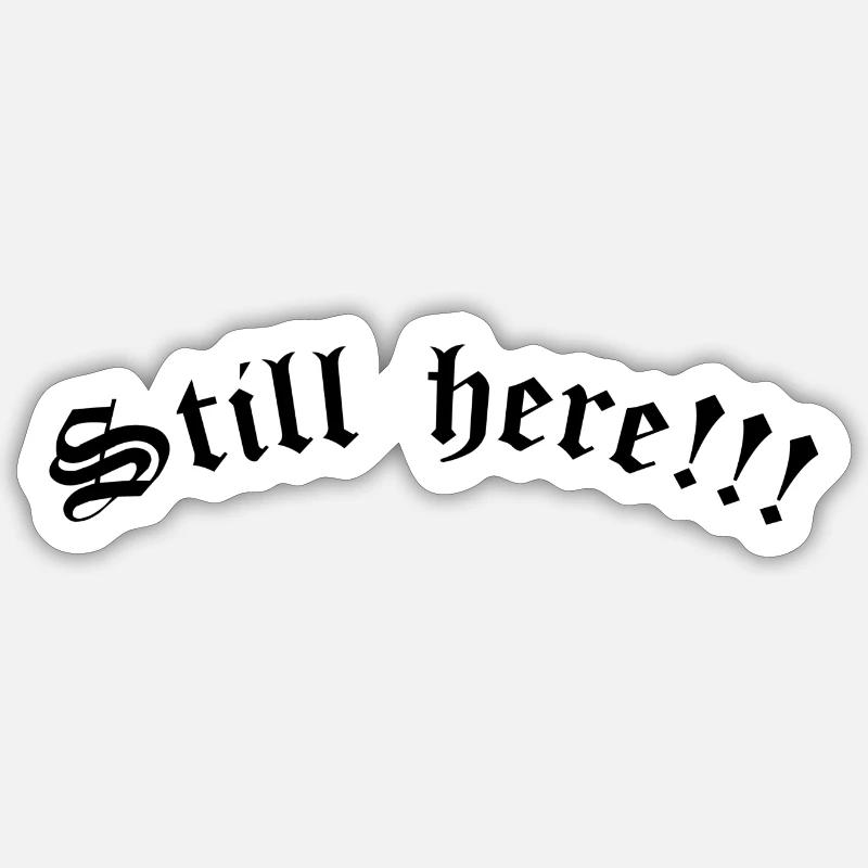 Sticker size S (10 x 10 cm) - 