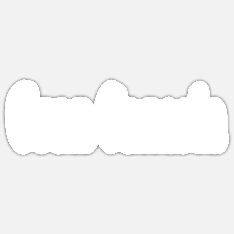 Gran Canaria - Sticker size S (10 x 10 cm) - white matte