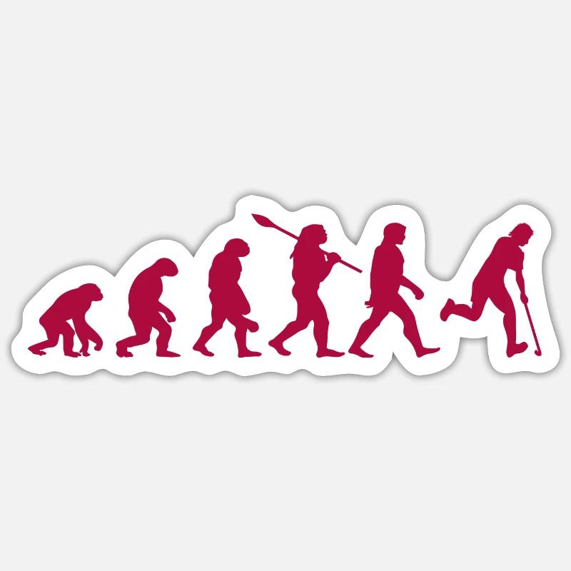 Evolution Hockey Sticker Größe S (10 x 10 cm)
