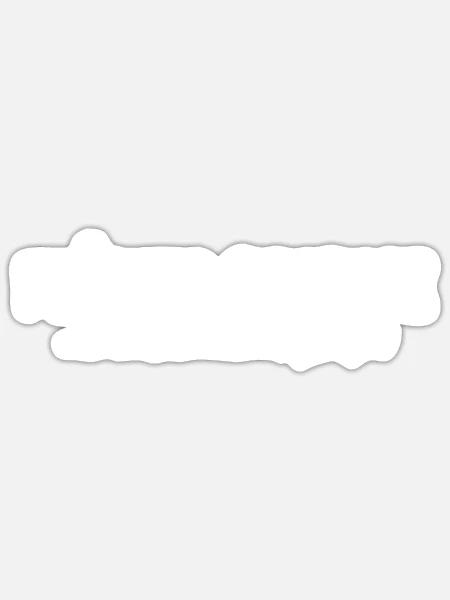 Pfälzer Schorle - Sticker Größe S (10 x 10 cm) - Mattweiß