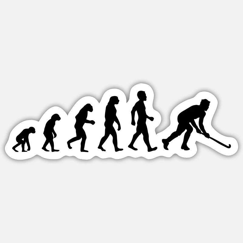 evolution hockey Sticker Größe S (10 x 10 cm)