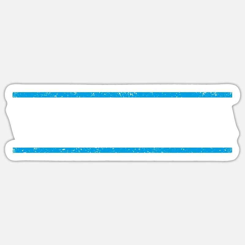 Varsovie - Sticker taille S (10 x 10 cm) - blanc mat
