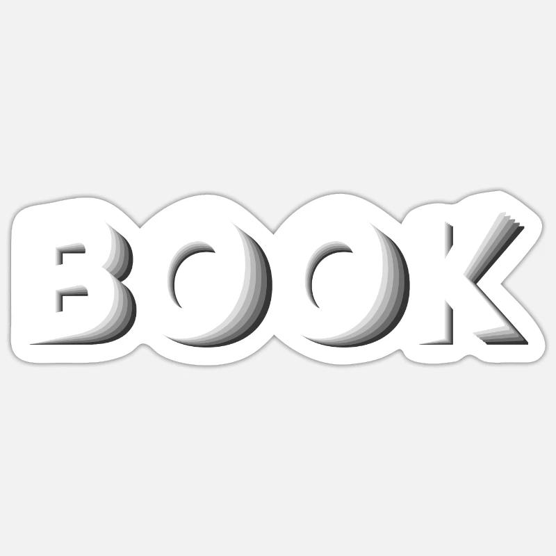 Book Sticker size S (10 x 10 cm)