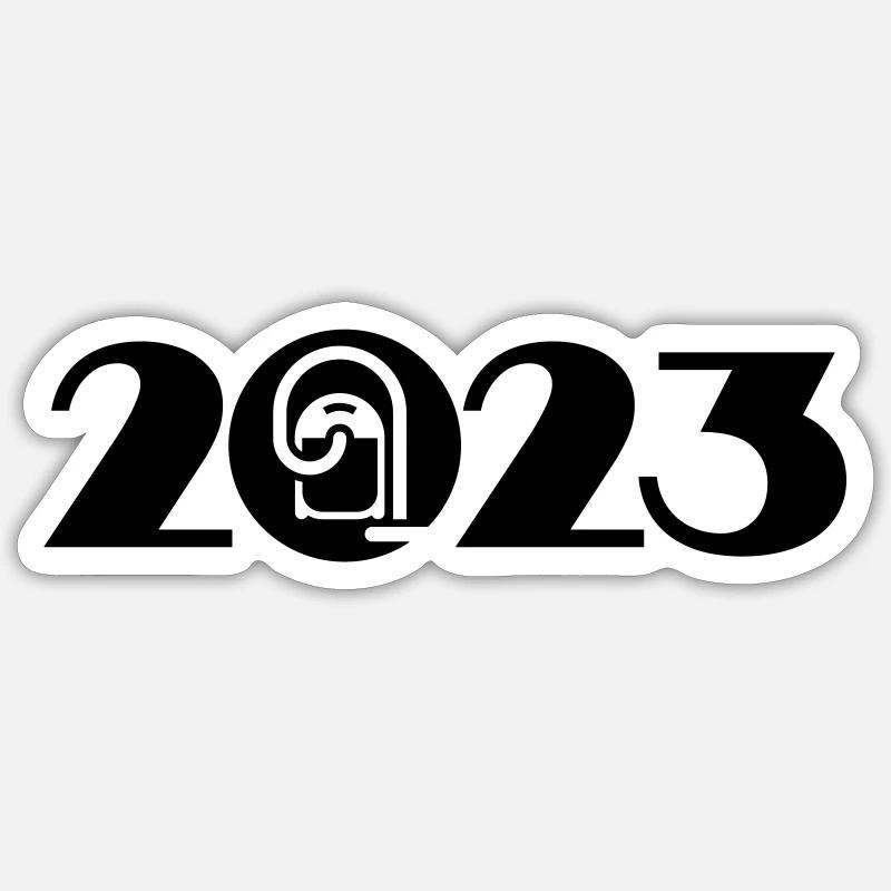 Spring cleaning 2023, spring cleaning 2023 Sticker size S (10 x 10 cm)