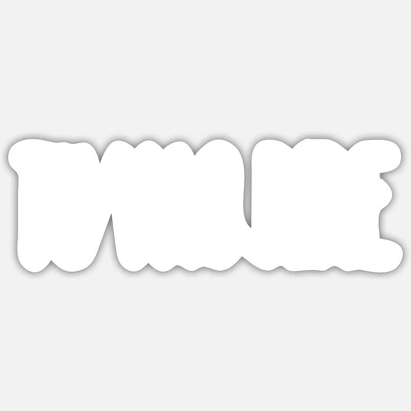 Sticker taille S (10 x 10 cm) - 