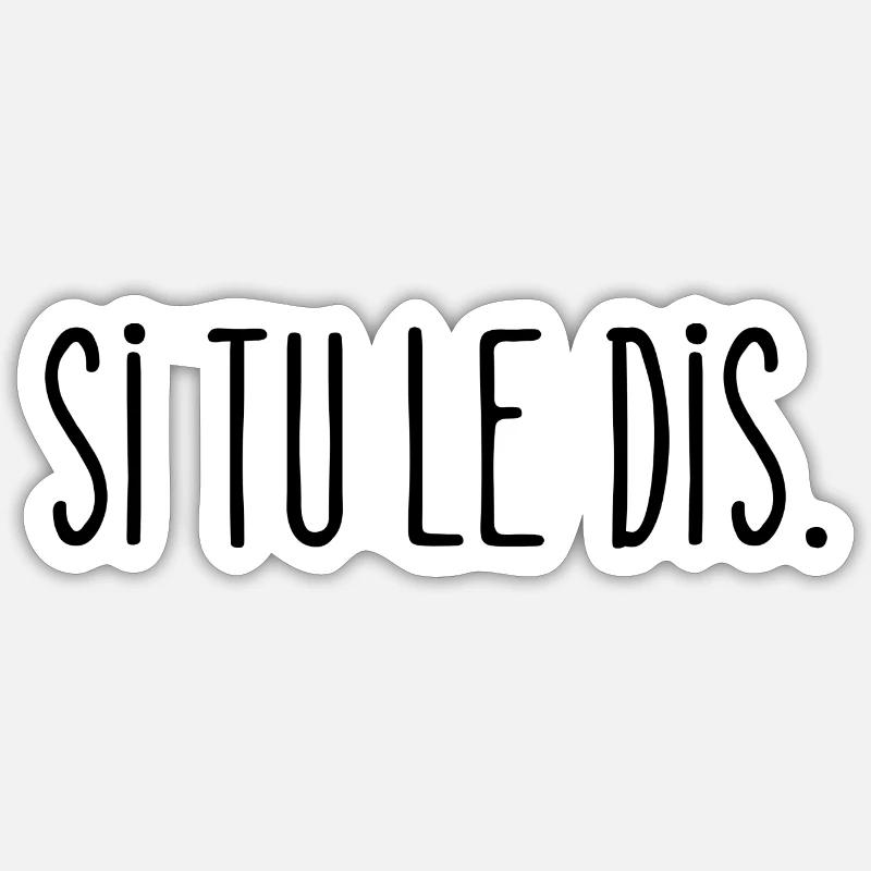 Sticker taille S (10 x 10 cm) - 