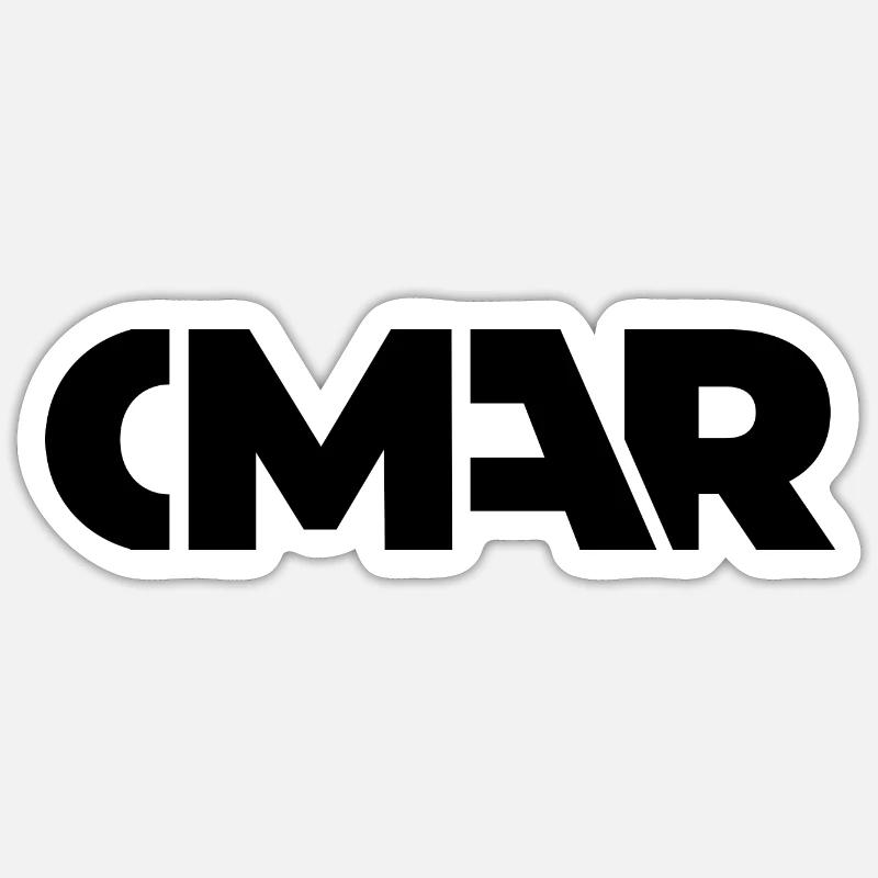 Omar Nom Arabe Prénom Cadeau - Sticker taille S (10 x 10 cm) - blanc mat