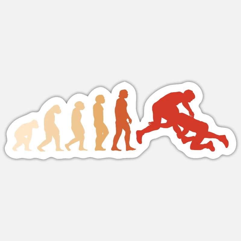 Sport Evolution Kabaddi - Sticker taille S (10 x 10 cm) - blanc mat