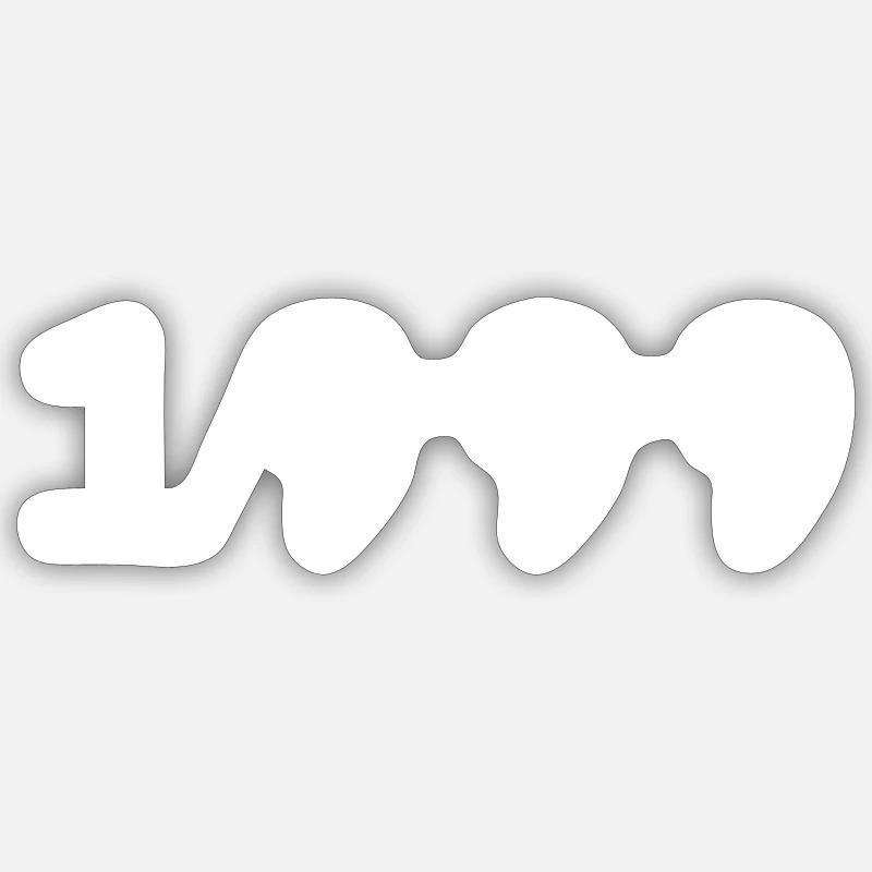 Sticker Größe S (10 x 10 cm) - 