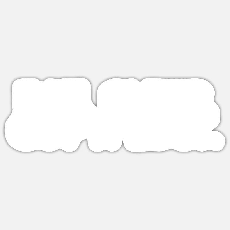 Manger Dormir Copier Modifier 4 Sticker taille S (10 x 10 cm)