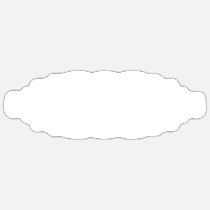 Emilo Emilo - Sticker taille S (10 x 10 cm) - blanc mat
