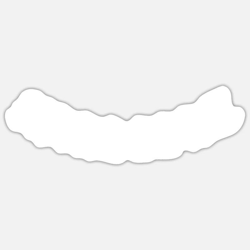 Hardcore - Sticker size S (10 x 10 cm) - white matte