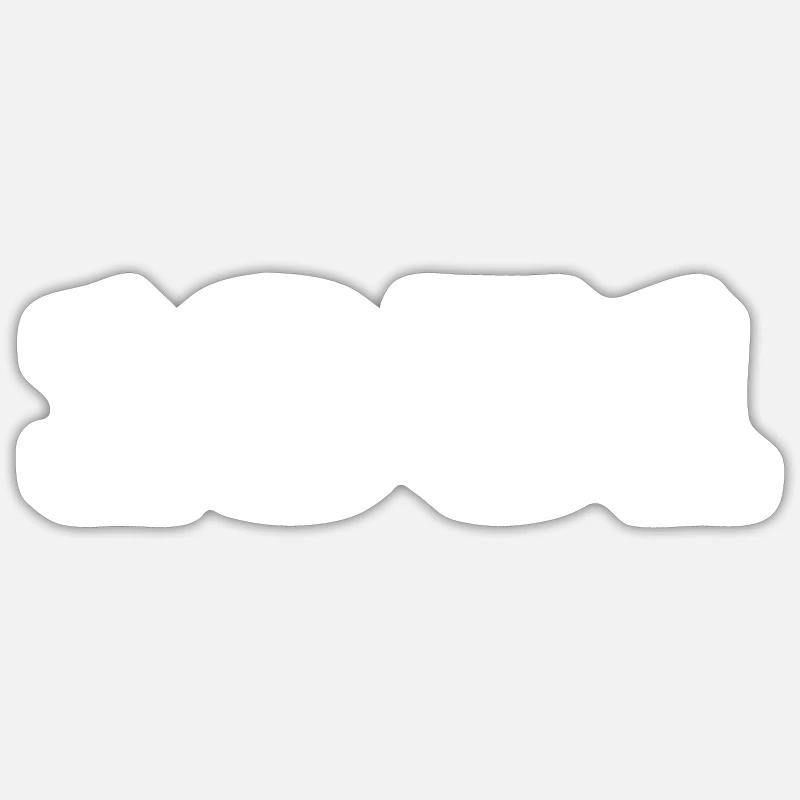 Geburtstagsgeschenk 1951 - 1951 - Sticker Größe S (10 x 10 cm) - Mattweiß