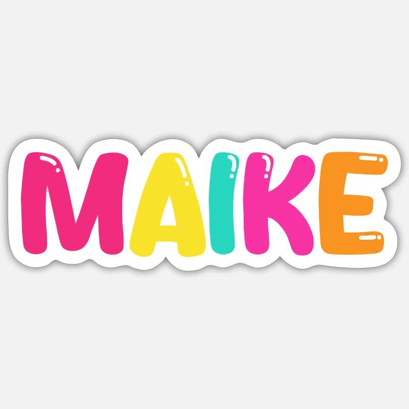 Name - May Sticker size S (10 x 10 cm)