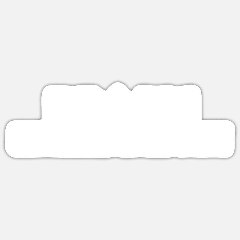 Moin - Sticker Größe S (10 x 10 cm) - Mattweiß