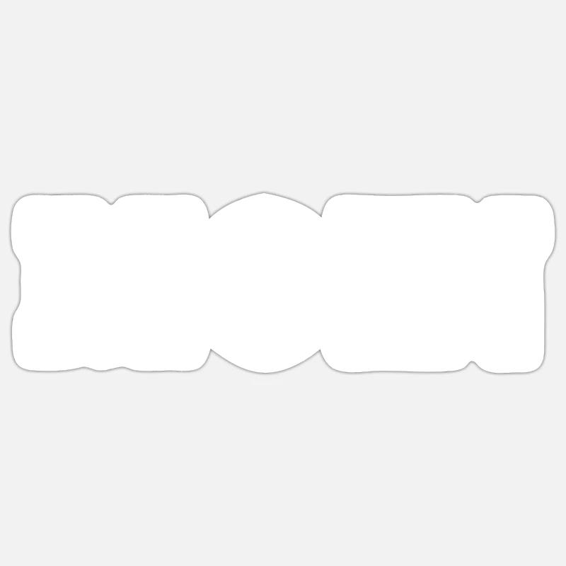 Moin - Sticker Größe S (10 x 10 cm) - Mattweiß