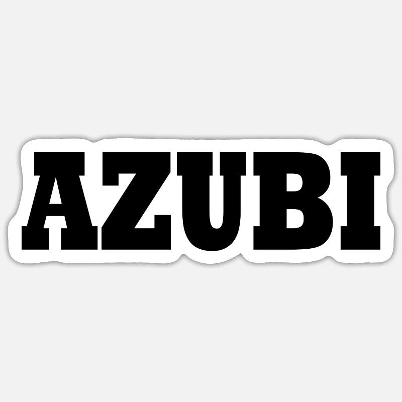 Azubi Sticker Größe S (10 x 10 cm)