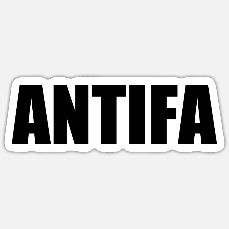 Antifa Sticker Größe S (10 x 10 cm)