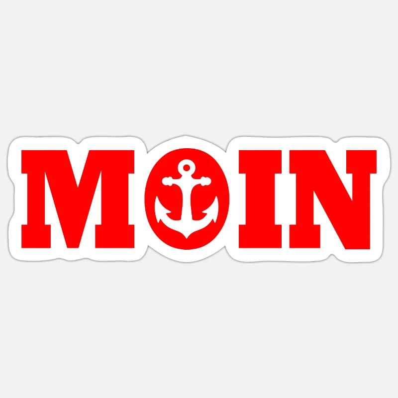 Par Moin - Sticker taille S (10 x 10 cm) - blanc mat