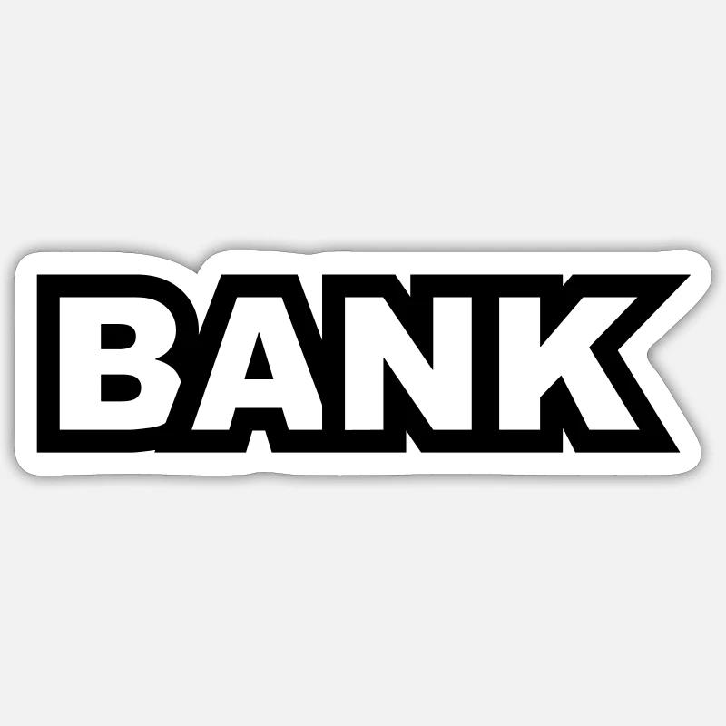 BENCH gardien de banc - Sticker taille S (10 x 10 cm) - blanc mat