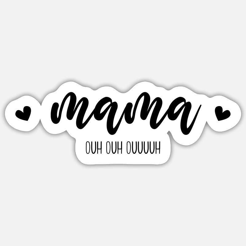 Mama Sticker taille S (10 x 10 cm)