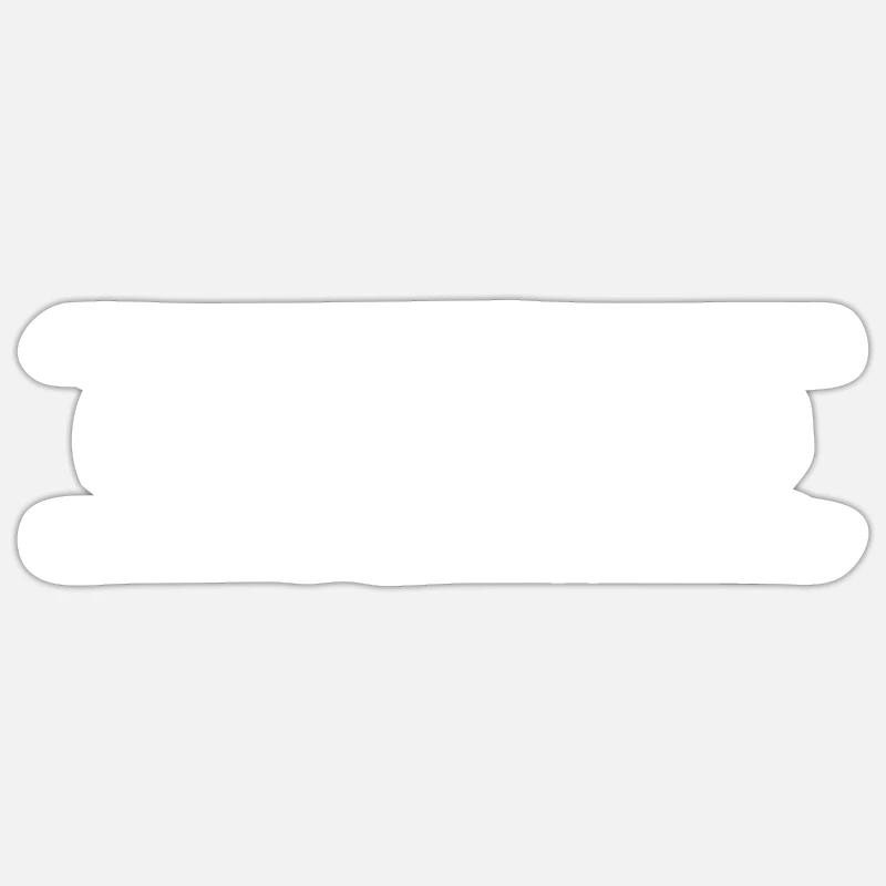 Bankkauffrau als Beruf - Sticker Größe S (10 x 10 cm) - Mattweiß