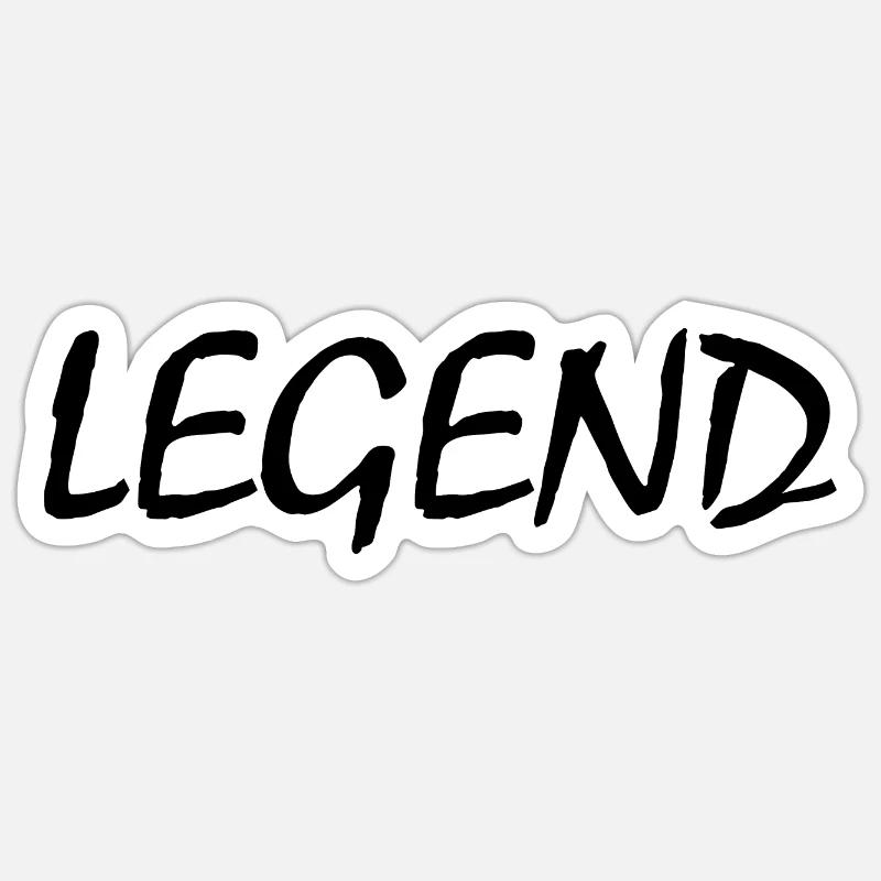 Legend Sticker taille S (10 x 10 cm)