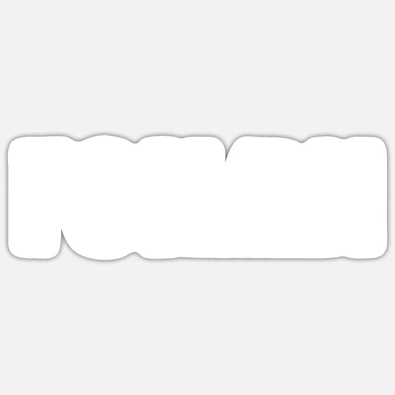 Fck rn - Sticker Größe S (10 x 10 cm) - Mattweiß