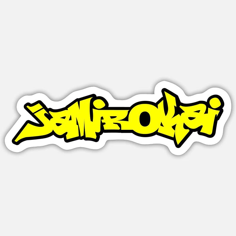 Quay - Sticker size S (10 x 10 cm) - white matte