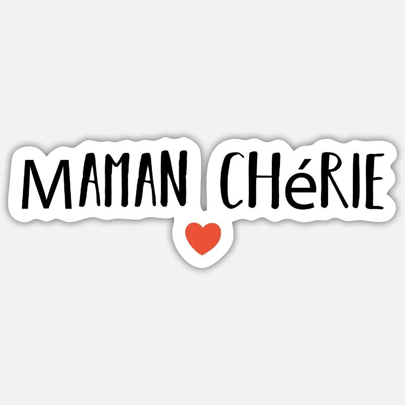 Darling Mom Sticker size S (10 x 10 cm)