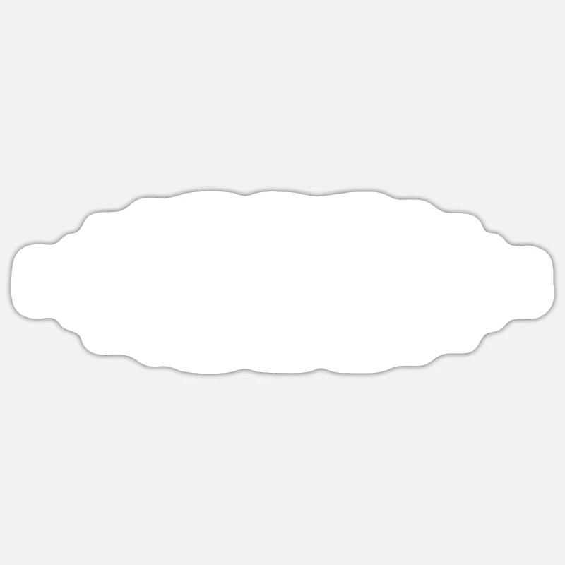 Aramis - Sticker size S (10 x 10 cm) - white matte