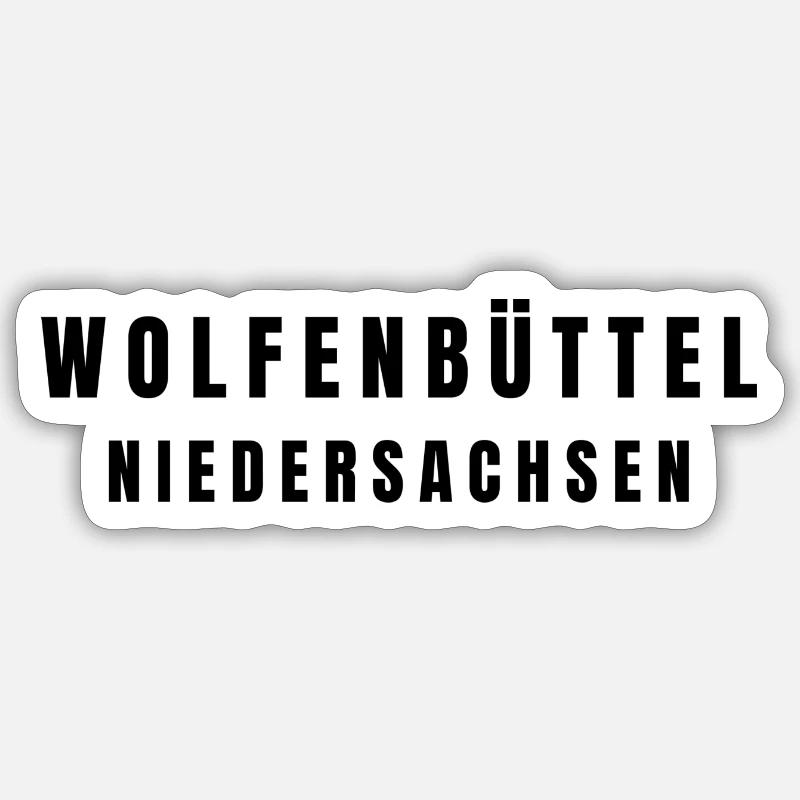 Wolfenbüttel, Lower Saxony Sticker size S (10 x 10 cm)