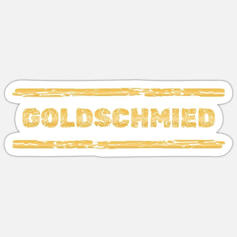 Orfèvre Sticker taille S (10 x 10 cm)