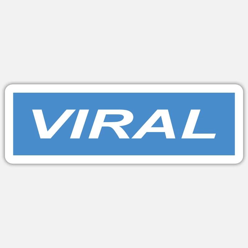 Viral Sticker size S (10 x 10 cm)