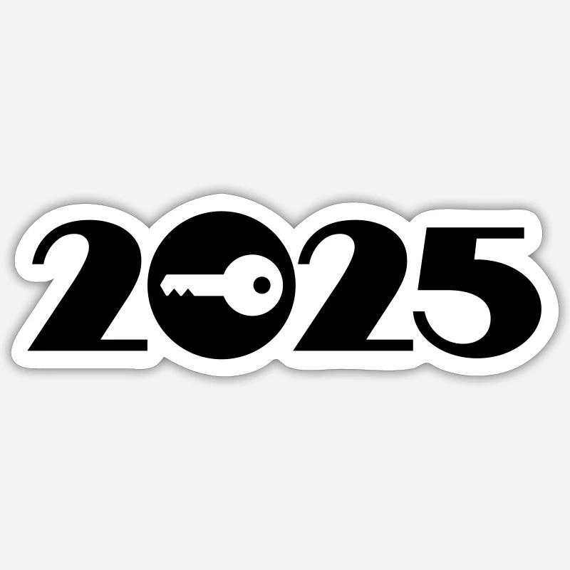 Client 2025, locksmith 2025 Sticker size S (10 x 10 cm)