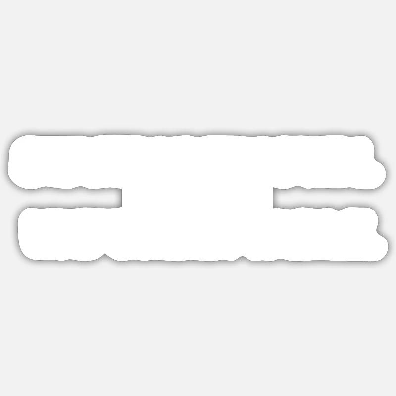 Start unknown. Finish unforgettable Sticker size S (10 x 10 cm)