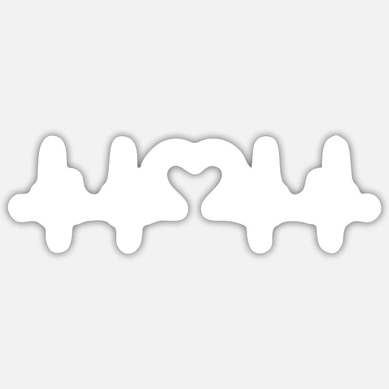 Sticker Größe S (10 x 10 cm) - 