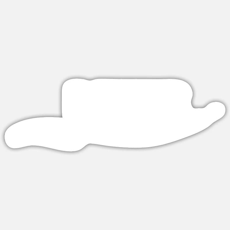 Cadeau pour Peter - Sticker taille S (10 x 10 cm) - blanc mat