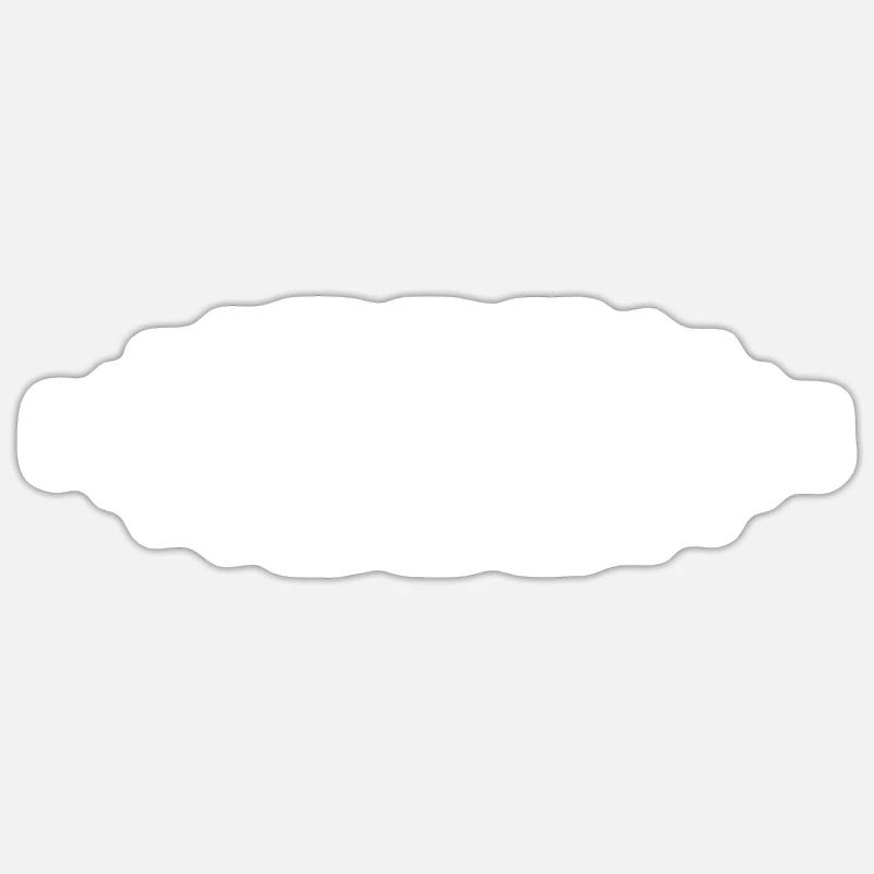Aspen comme Aspen - Sticker taille S (10 x 10 cm) - blanc mat