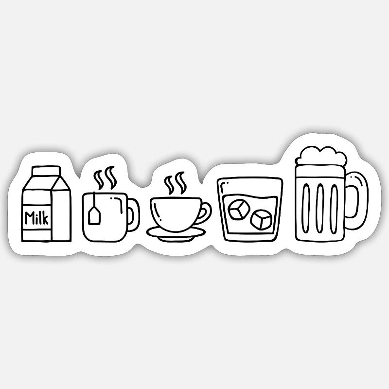 Bitte Design hochladen Sticker Größe S (10 x 10 cm)
