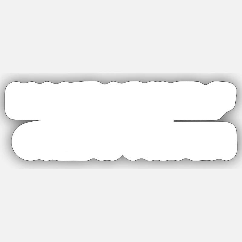 Make myself great again - Sticker Größe S (10 x 10 cm) - Mattweiß