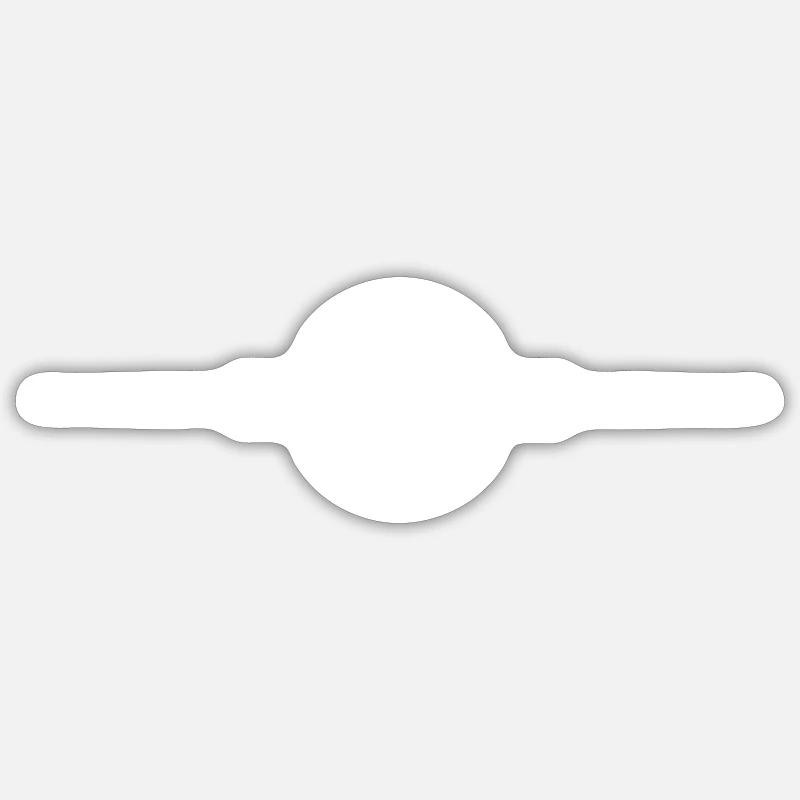 Palm tree line icon Sticker size S (10 x 10 cm)