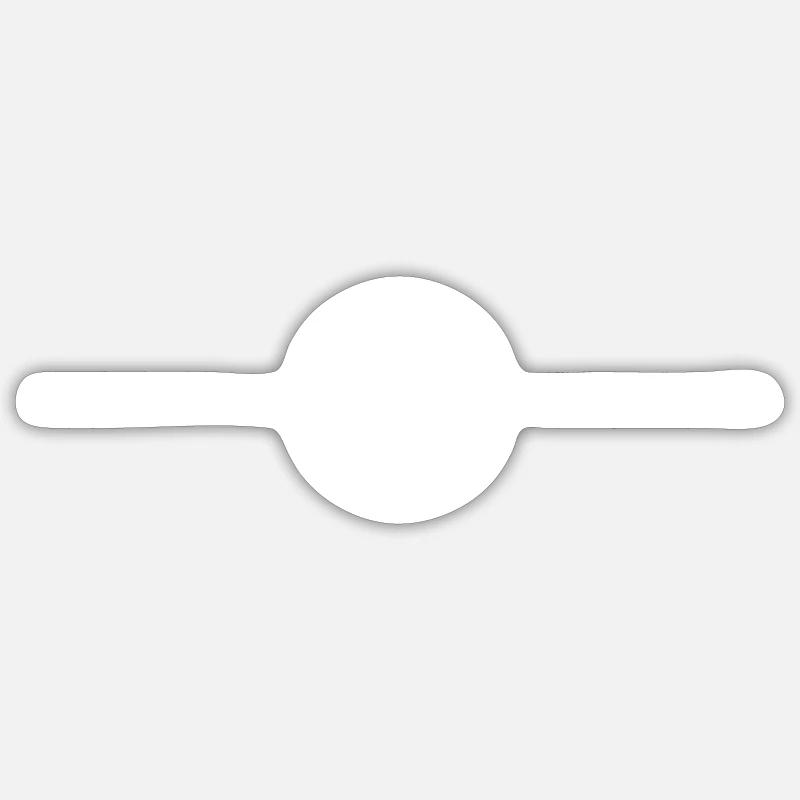 Grill Symbol Grilling - Sticker size S (10 x 10 cm) - white matte