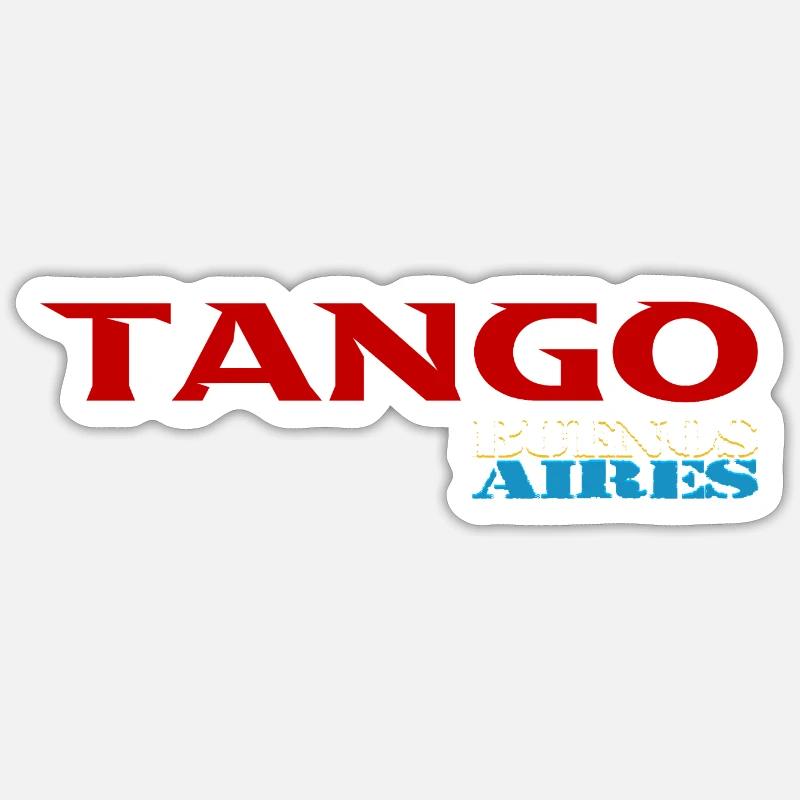 Tango Sticker taille S (10 x 10 cm)