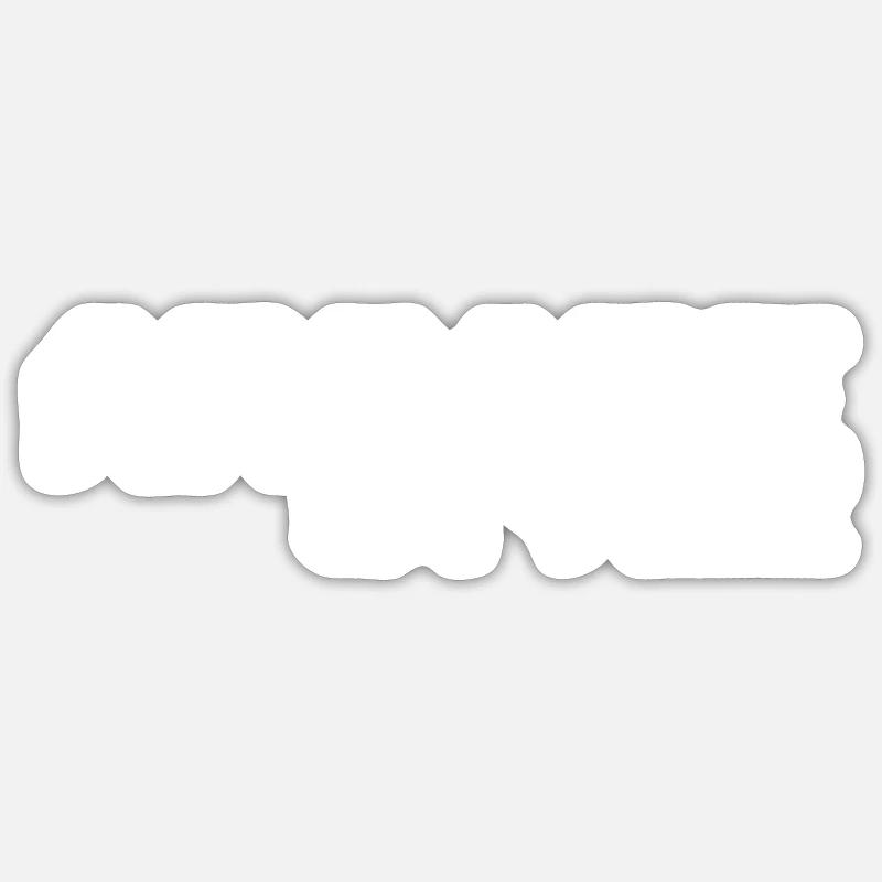 Arcade Style - Sticker size S (10 x 10 cm) - white matte