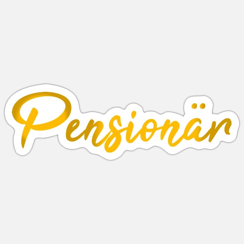 Scripture Pensioner Gift Sticker size S (10 x 10 cm)