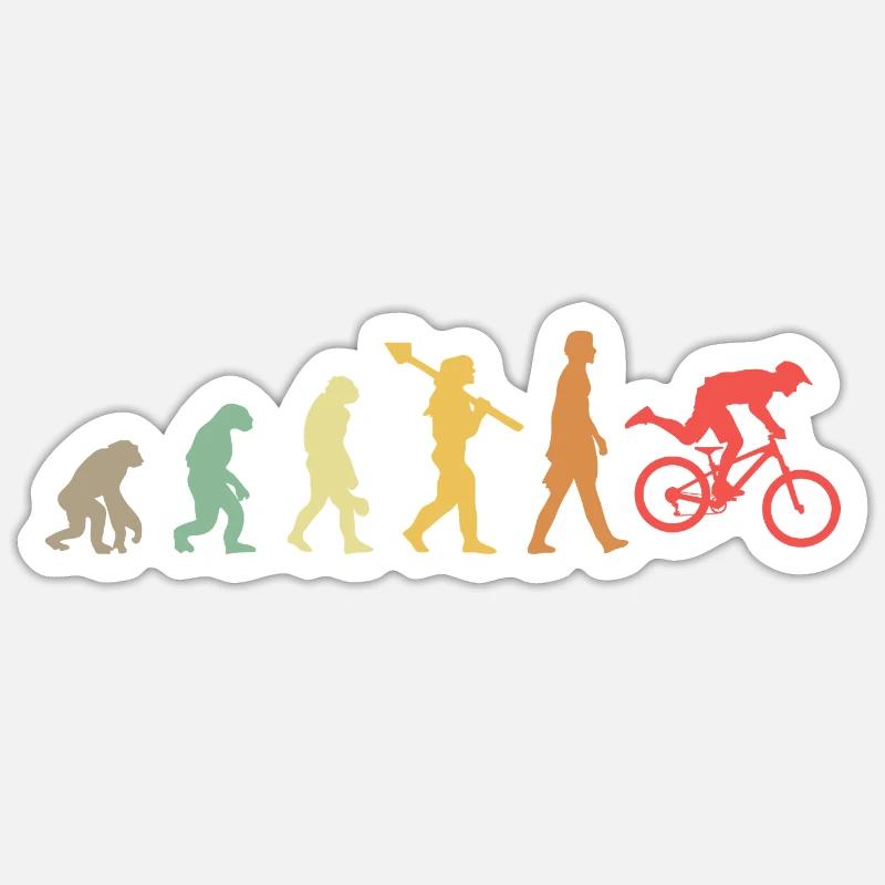Vélo de VTT Evolution Sticker taille S (10 x 10 cm)