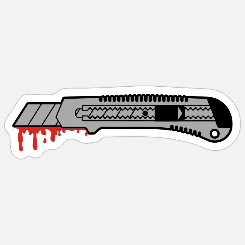 cutter Sticker Größe S (10 x 10 cm)