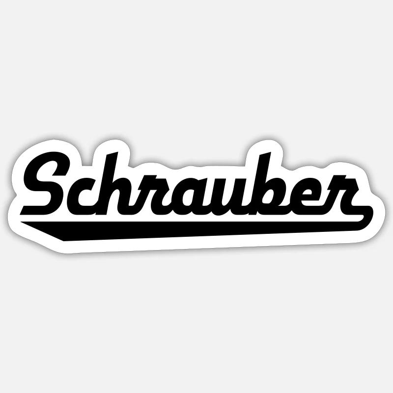 Schrauber Sticker Größe S (10 x 10 cm)